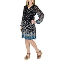 Liz Lange® Boho Print Dress - Black