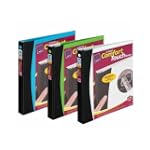 Avery 1" Durable Comfort Touch Binder 3 Pack (Blue, Green, White, one of each)
