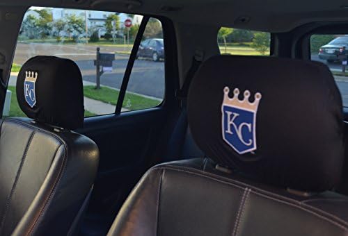 Official Major League Baseball Fan Shop Authentic MLB Headrest Cover (Kansas City Royals)