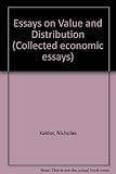 Essays on value and distribution