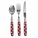 Kitchen & Housewares : Kid's Mini Red Cutlery Set
