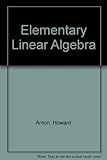 Elementary linear algebra