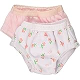 Pink & Print Doll Underwear Set, Fits 18 Inch American Girl Dolls, Doll Panties Set