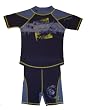Bodean UPF50+ Australian Boys 2pce Sunsuit Navy and Blue size 6 years