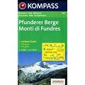 Pfunderer Berge / Monti di Fundre 1 : 25 000: Wander-, Bike- und Skitourenkarte. GPS-genau