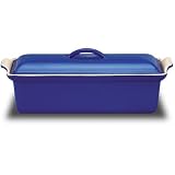 Le Creuset Enameled Cast-Iron 4-by-12-2/3-Inch Pate Terrine, Cobalt