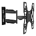 Invision� TV WALL MOUNT BRACKET - NEW SLIM LINE DESIGN - WITH CANTILEVER ARM TILT & SWIVEL FOR SAMSUNG, SONY, PHILIPS, TOSHIBA, PANASONIC, LG etc. 26, 32, 37, 40, 42, 46, 47, 50, 52, 55 INCH LED LCD PLASMA SCREENS (MAX VESA 400 x 400)