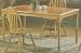 All Natural Finish Dining Table
