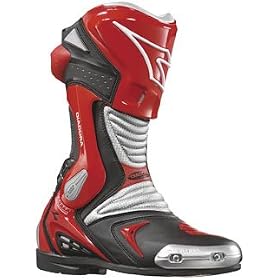 Buy Diadora Xtreme Motocycle Boots Red 8 by Diadora