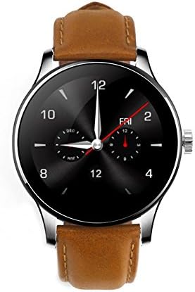 SmartWild Bluetooth Smart Watches K88H Classic Health Metal Smart Watch Heart Rate Monitor for Android ISO Phone Remote Camera Clock Pedomter Watch Phone