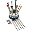 13 Watchmakers Screwdrivers Revolving Stand Repair Tool