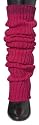 Leg Warmer: Raspberry Knee High 26 Inches Raspberry by KD Dance Legwarmer, Knit Rib Stretch - Made in America - Made By Dancers for Dancers, Hipsters, Fashionistas and Everybody Else