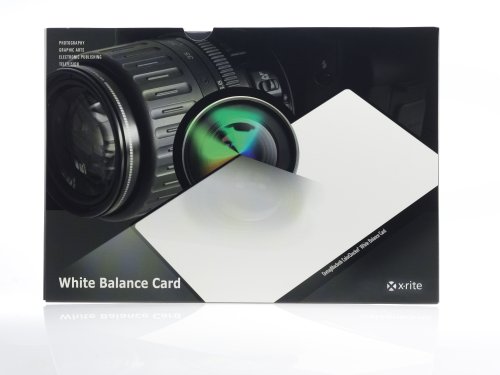 X-Rite M50101 ColorChecker White Balance Card