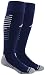 adidas Unisex Team Speed II Soccer Socks, (1-Pair), Dark Blue/White/Light Onix, 13C-4Y