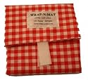Wrap - N - Mat Gingham - reusable food wrap
