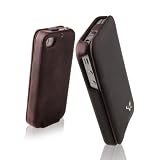 ZENUS iPhone4/4S対応 ケース Masstige Folder ブラックチョコ Z205i4