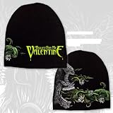 Bullet For My Valentine - Floral Puke Beanie In Black