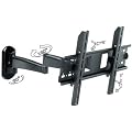 PLB182 Support Mural Noir Orientable / Pivotant / Inclinable pour T�l�viseur LCD 26-42"