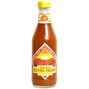 ABC Indonesian Extra Hot Chili Sauce - Sambal Extra Pedas by Pacific Rim Gourmet