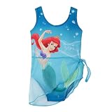 Toddler Girls' Ariel Swimsuit - Blue