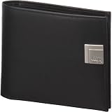 Aaron Irvin Design AA-WCP Leather Wallet with Coin Purse - Black