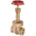 Milwaukee Valve 1156 Series Bronze Gate Valve, Industrial Service, Class 200, Rising Stem, NPT Female