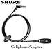 Shure Dynamic Microspeaker II Sound Isolating Earphones (Black) with 3 pairs of Shure...