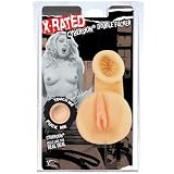 X-Rated CyberSkin Double Maturbator, Natural