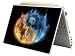 Bundle Monster Laptop Notebook Skin Sticker Cover Art Decal - 12" 14" 15" - Fit HP Dell Asus Compaq - Flame Ying Yang