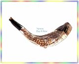 Amazing 16 Silver-plated Rams Shofar Judaica Israel