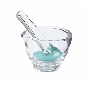 Glass Mortar & Pestle Set, 50ml