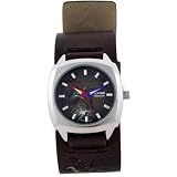 Kids Spider Character Brown Web Leather Band Fashion Trendy Style Stainless Steel Spider Quartz... by Watch Pavilion