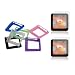 6 of TeckNet iPod Nano 6th Generation Silicone Cases (Including 6 Colours: Black, White, Green, Pink, Blue and Purple) + 2 x iPod Nano 6G Screen Protectors
