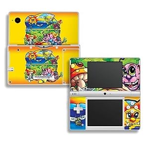 Kritters Paradise Design Decorative Protector Skin Decal Sticker for Nintendo DSi