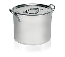 Imusa Stainless Steel Stock Pot, 16 Quart