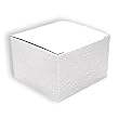 White Embossed Floral - One Piece Gift Boxes (3" x 3" x 2")