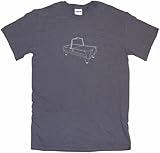 Air Hockey Table logo Men's Tee Shirt 4XL-Charcoal