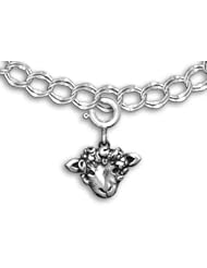 Sterling Silver Sheep Charm for charm bracelet by The Magic Zoo