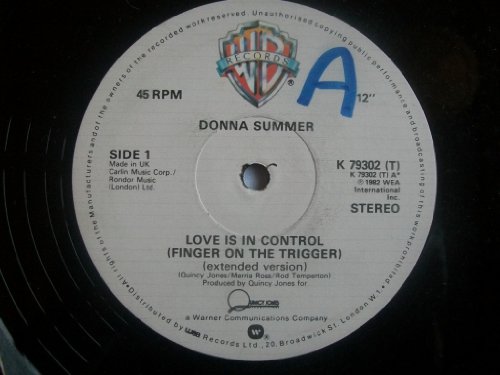 Produkt-Bild: DONNA SUMMER Love is in Control (Finger on the Trigger) 12"