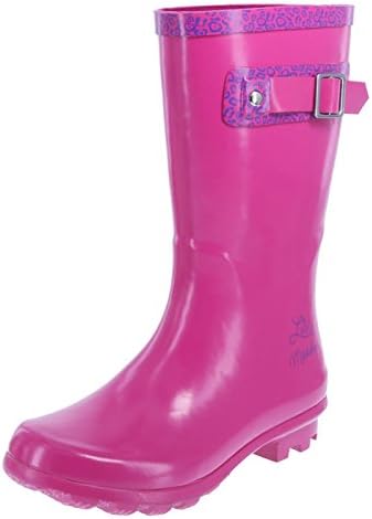 Liv and Maddie Girls' Pink Girls' Liv and Maddie Lips Rain Boot 13 Regular