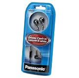 Panasonic RP-HV162 Portable Earbud Headphones with In-Cord Volume Control
