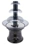 Buffet Enhancements Stainless Steel 3 Tier 19 Inch Chocolate Fountain with Removable Bowl
