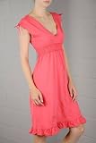 Women's cotton short halter dress with embroidery