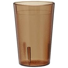 Cambro 800P153 7.8 -Ounce Capacity 2-5/8-Inch Diameter by 4-Inch Height Amber Plastic Colorware Tumbler (Case of 12)