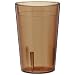Cambro 800P153 7.8 -Ounce Capacity 2-5/8-Inch Diameter by 4-Inch Height Amber Plastic Colorware Tumbler (Case of 12)