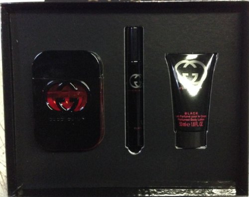 gucci guilty black womens gift set