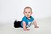 Hudson Baby Boys Bodysuit & Pant - Boy Dog, 9-12 Months