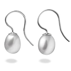 Valero Pearls Valero Classics Damen-Ohrh�nger 925 Sterlingsilber S��wasser-Zuchtperlen silber ca. 8,5-9,0 mm  354024