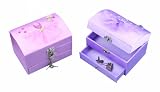 Pink Poppy Ballerina Chest Jewel Box - Lilac
