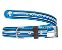 Dublin Dog Classic Stripe Tahitian Sky Dog Collar - Medium